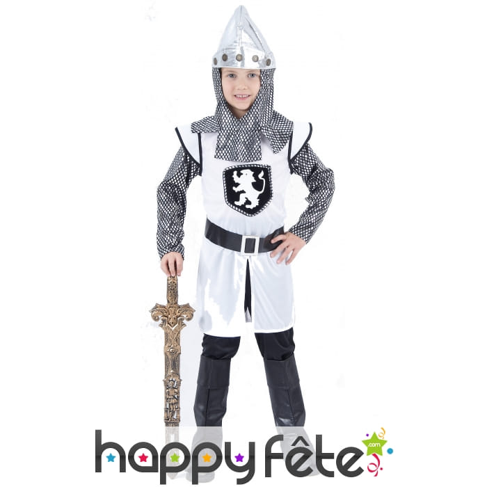 Déguisement de chevalier croisé pour enfant