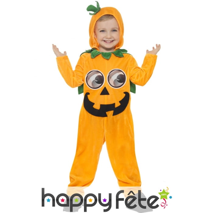 D&eacute;guisement de citrouille rigolote pour enfant
