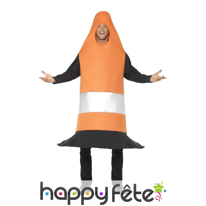 Déguisement de cône de signalisation