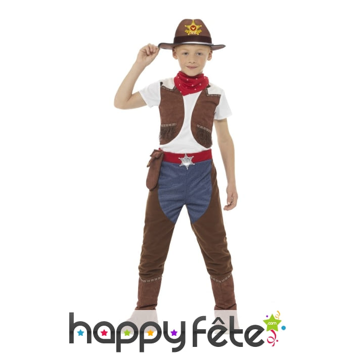 Déguisement de cowboy à chaps pour enfant