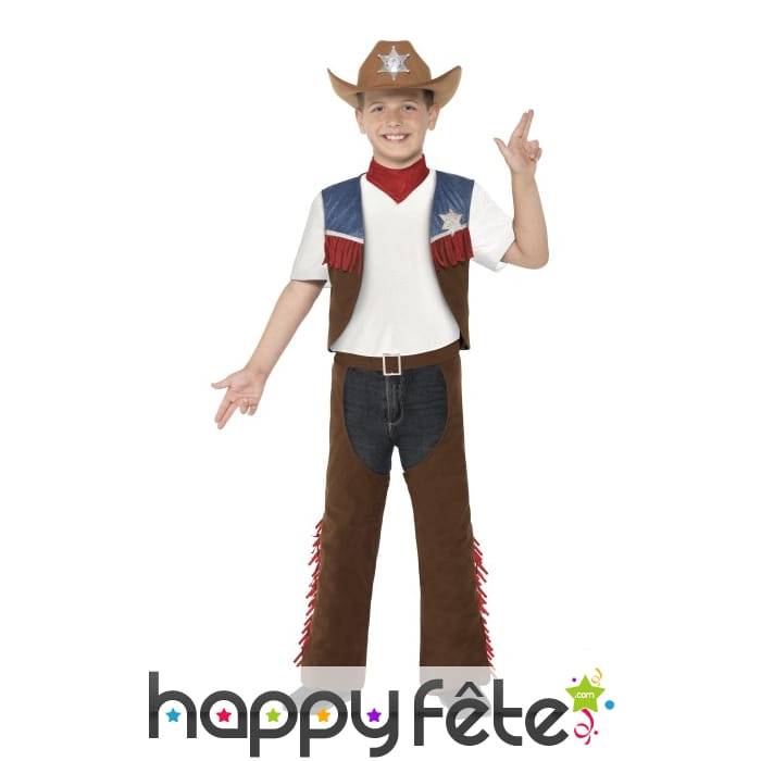 Déguisement de cowboy Texas pour enfant