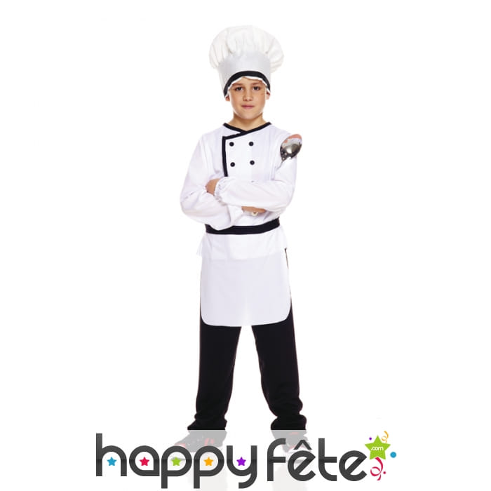 Déguisement de cuisinier pour enfant