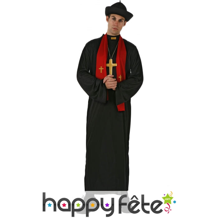 Déguisement de curé pour adulte