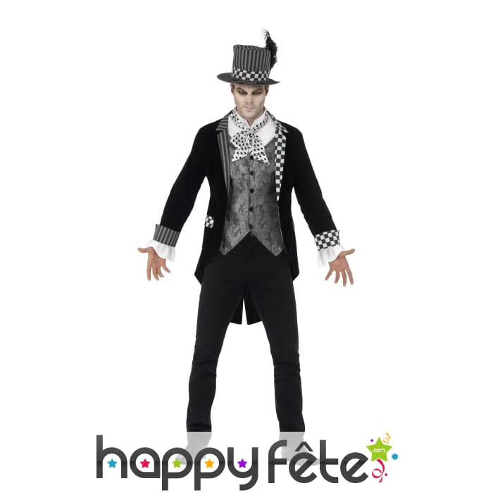Déguisement du chapelier noir