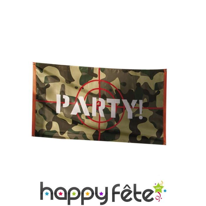 Drapeau de commando. 90cm x 1,5 m