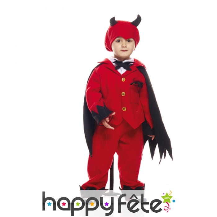 Déguisement de diable rouge pour tout petit