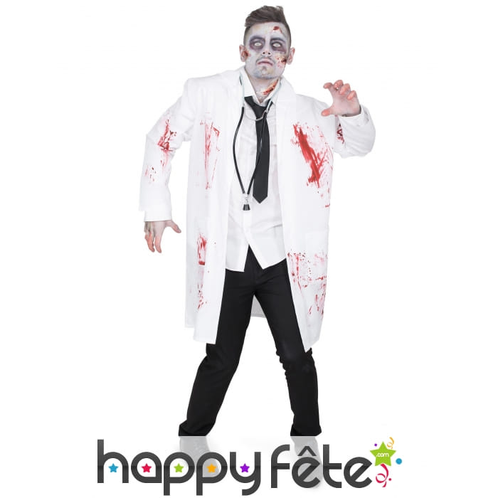 Déguisement de docteur mort vivant