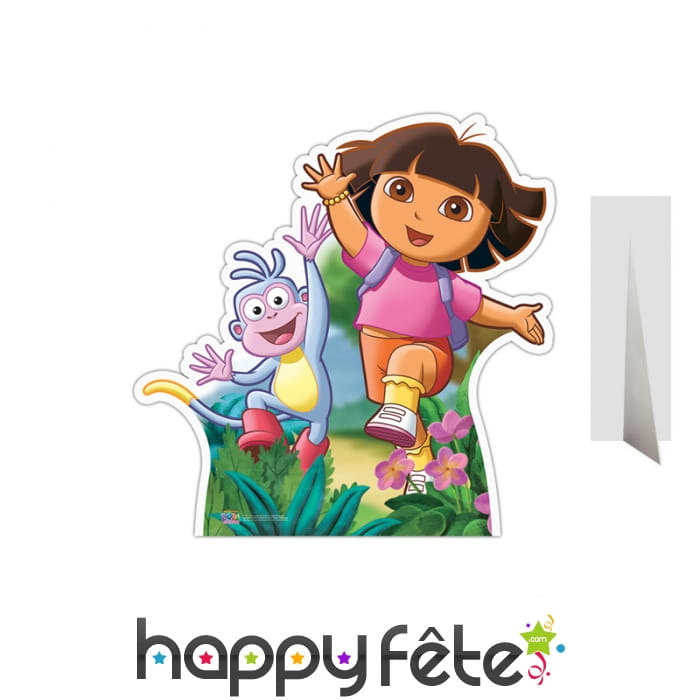 Décor dora et babouche en carton plat