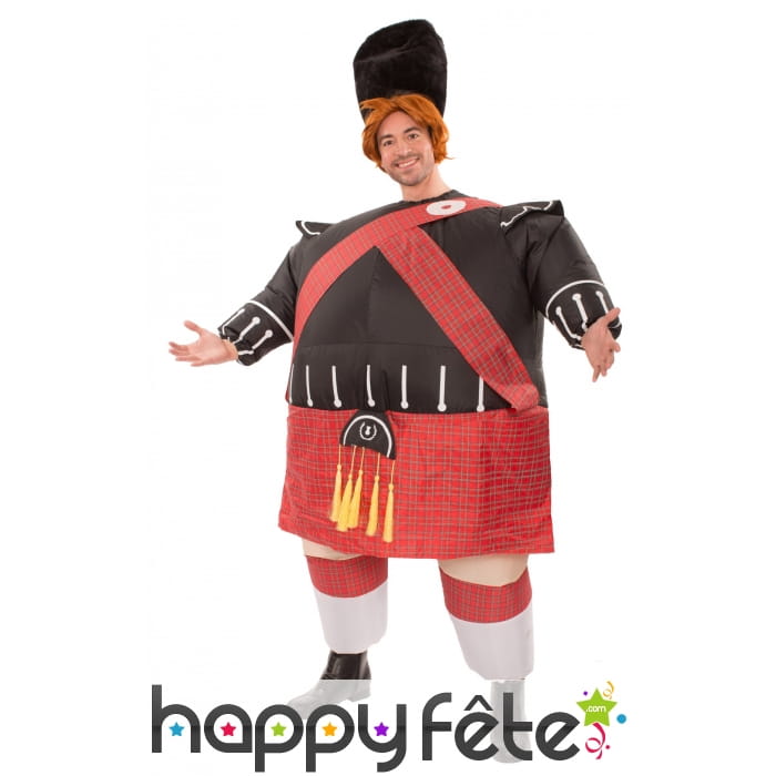 Déguisement d'écossais gonflable pour homme