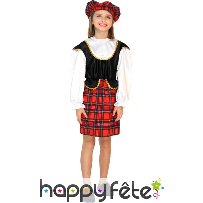 Déguisement d'ecossaise pour enfant