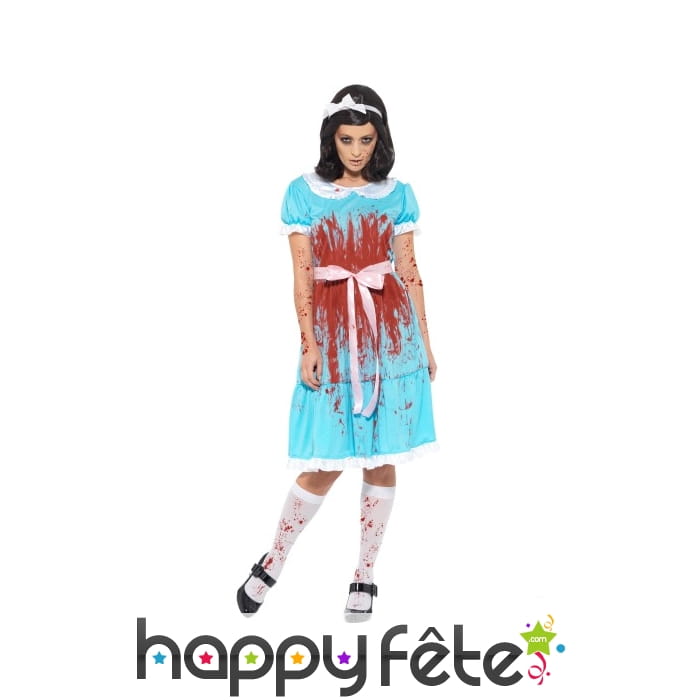 Déguisement d'étudiante meurtrière