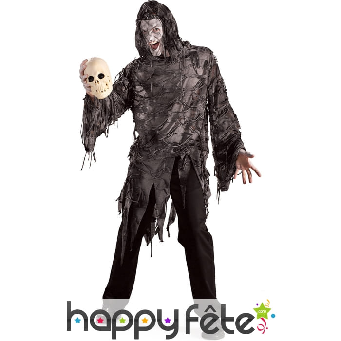 Déguisement de fantôme en lambeau pour homme