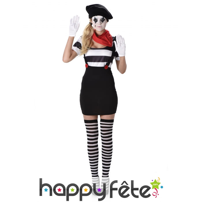 D&eacute;guisement de femme mime court