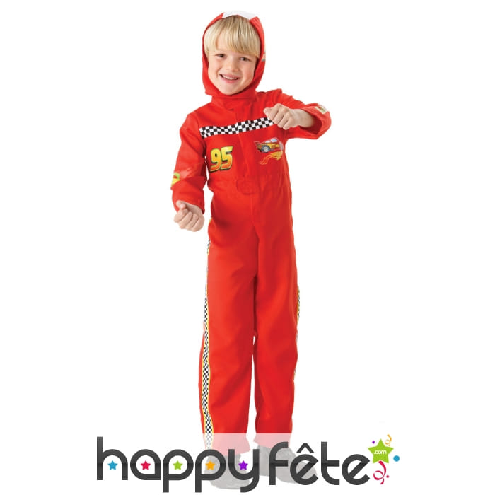 Déguisement de Flash Mc Queen pour enfant