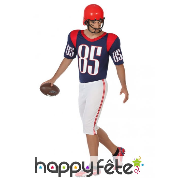 Déguisement de footballeur américain adulte