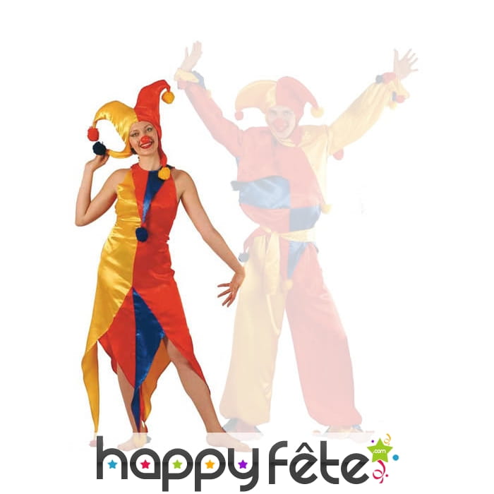 Déguisement de fou du roi pour femme