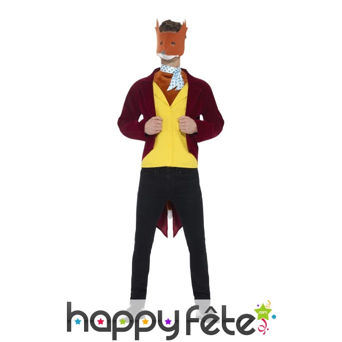 Déguisement du fantastique monsieur fox adulte