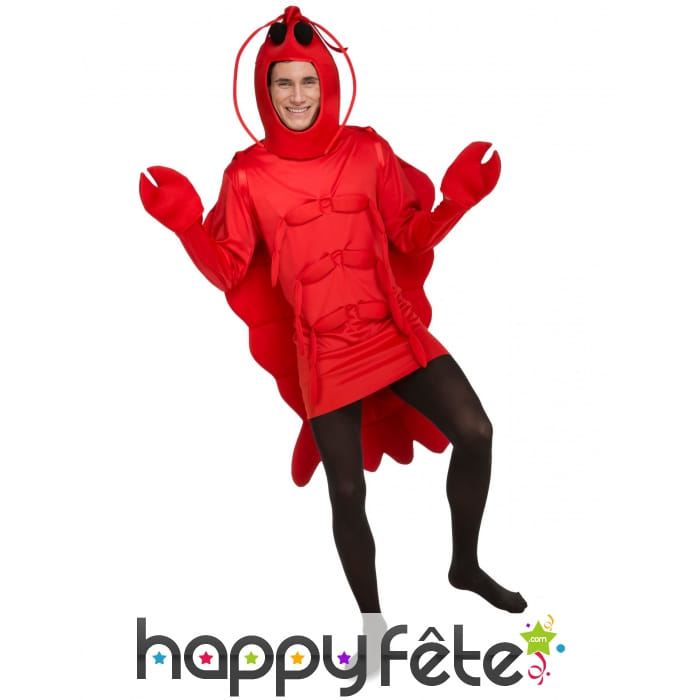 Déguisement de homard pour adulte