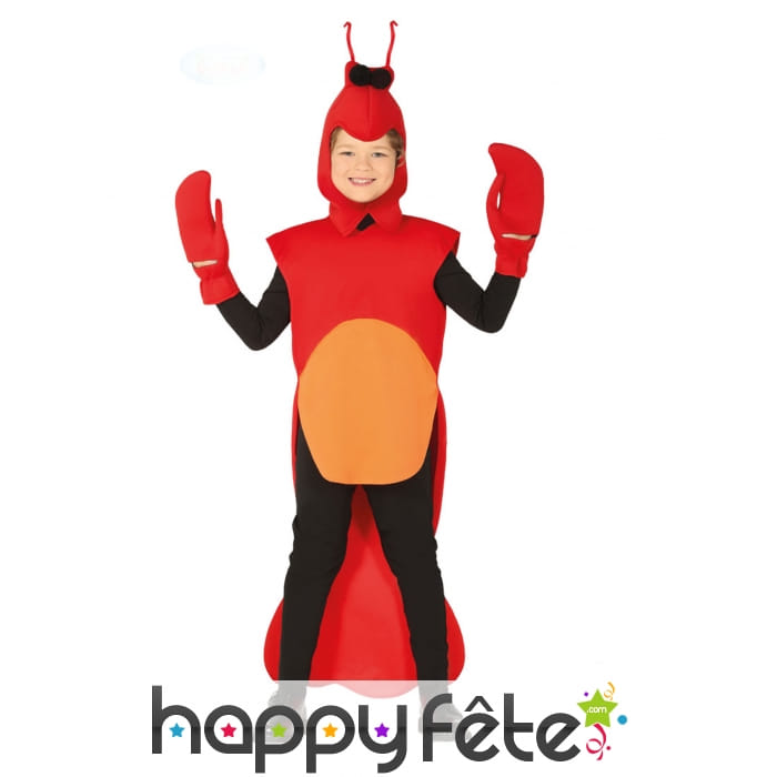 Déguisement de homard pour enfant