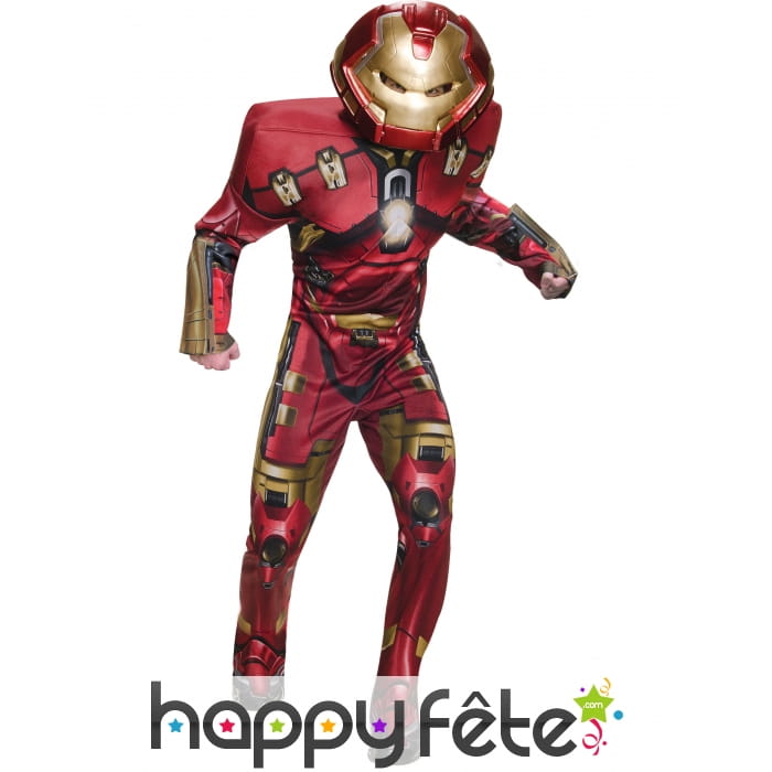 Déguisement de Hulk buster pour homme, luxe