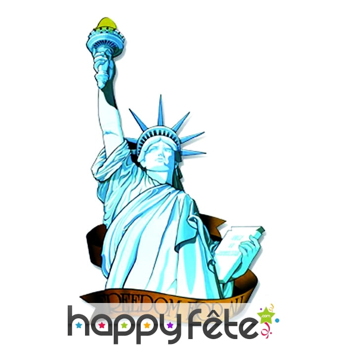 Décoration de la statue de la liberté de New York