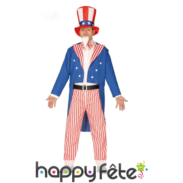 Déguisement de l'oncle Sam pour homme