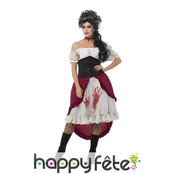 Déguisement de la victime du boucher