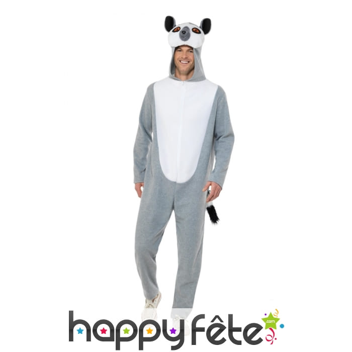 Déguisement de Lémurien pour adulte
