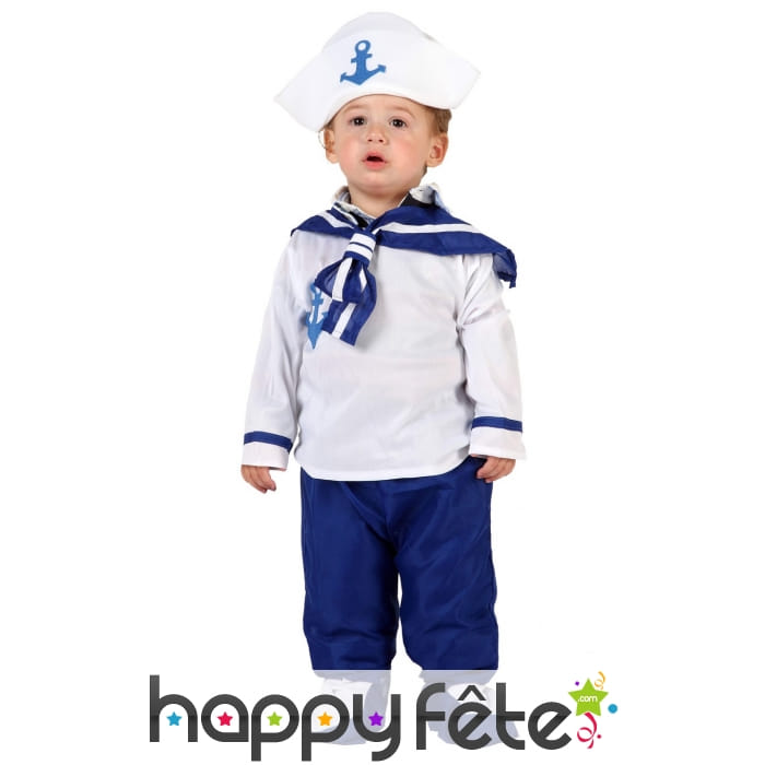 Déguisement de marin pour bébé