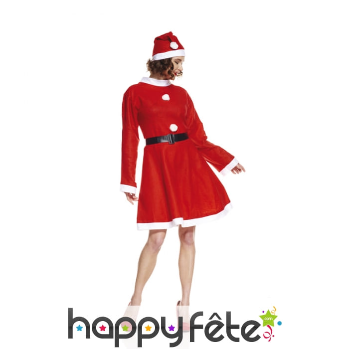 Déguisement de mère Noël, économique