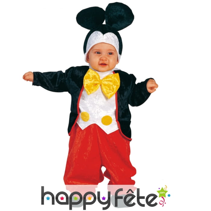 Déguisement de Mickey pour bébé