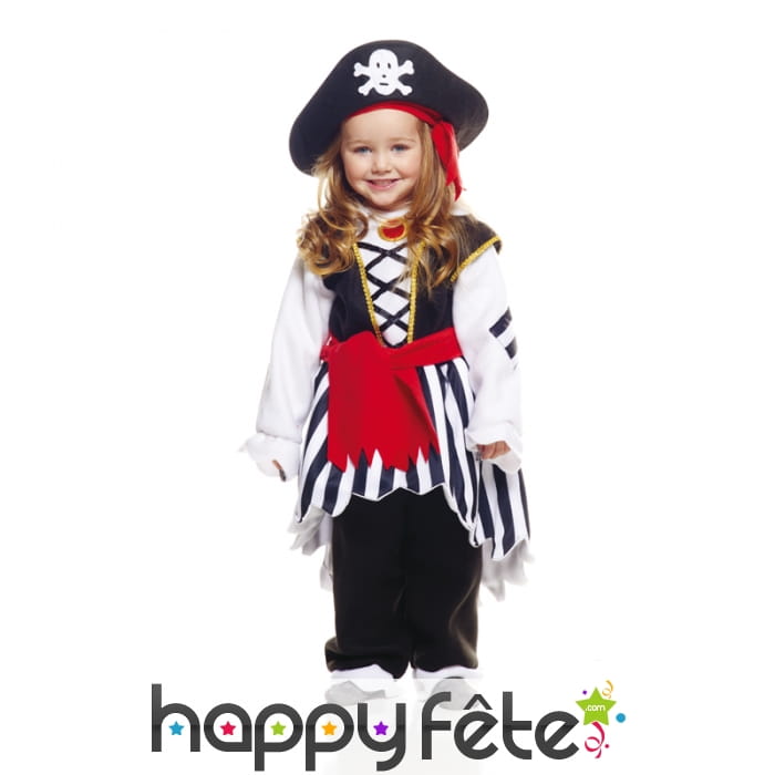 Déguisement de mini pirate pour enfant