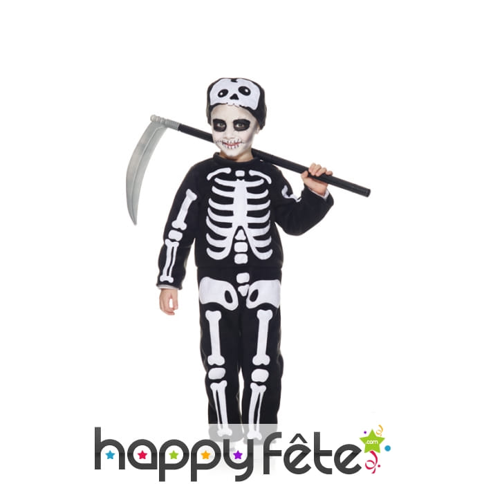 Déguisement de mini squelette