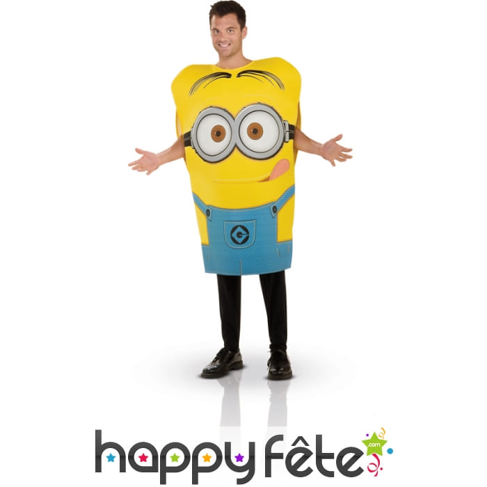 Déguisement de minion dave pour homme