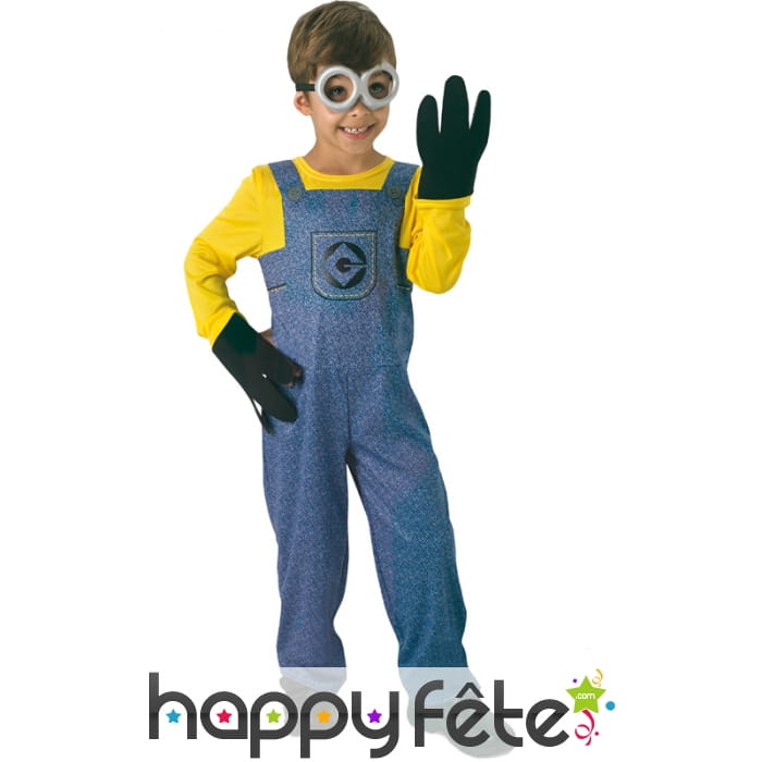 Déguisement de minion pour enfant