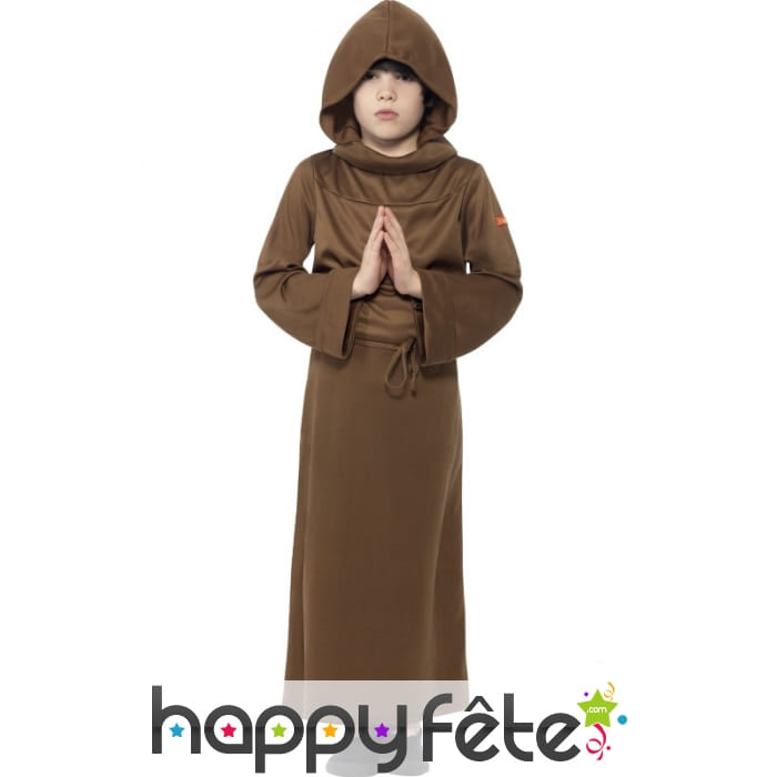 Déguisement de moine historique pour enfant