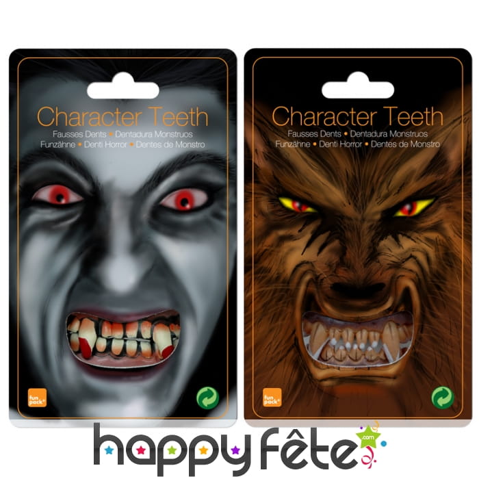 Dents de monstre pour adulte