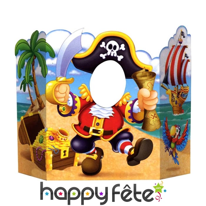 Décor de pirates pour photo