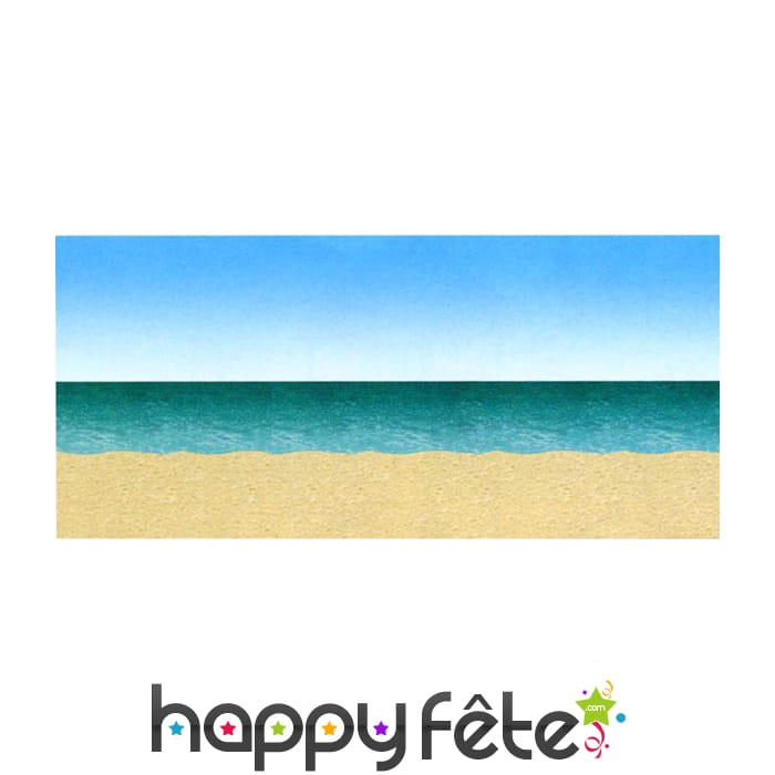 Decor de plage, ciel et ocean