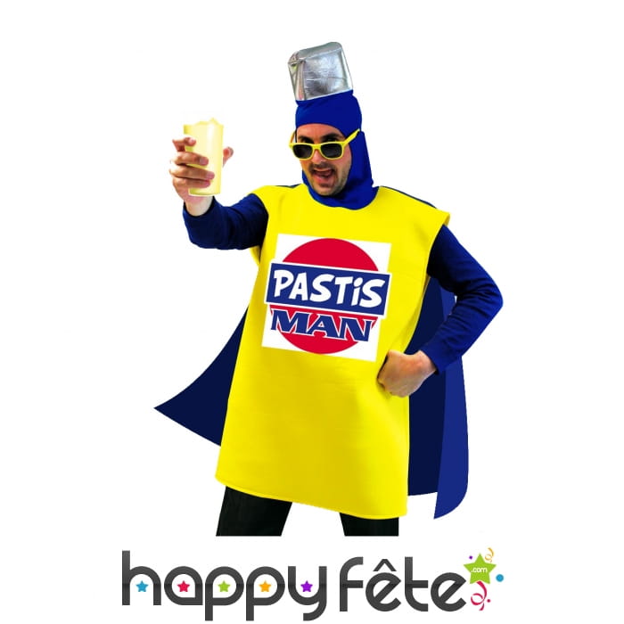 Déguisement de pastis man