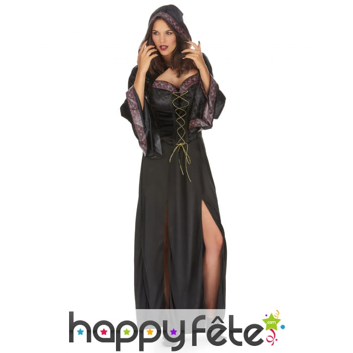 Déguisement de pèlerine gothique