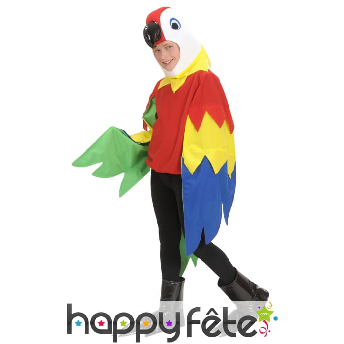 Déguisement de perroquet pour petit garçon