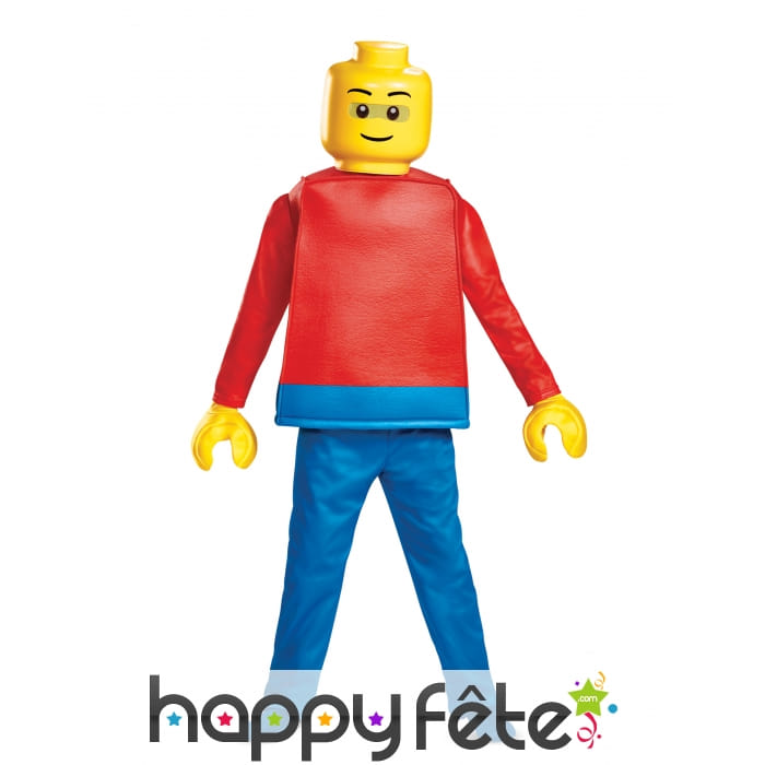 Déguisement de personnage Lego pour enfant