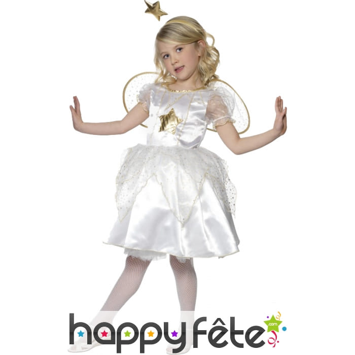 Déguisement de petit ange avec ailes