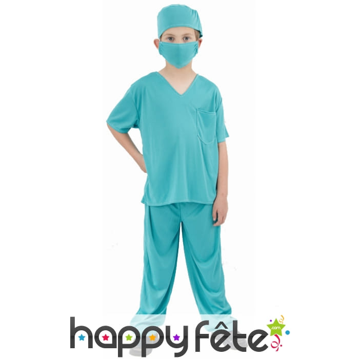 Déguisement de petit chirurgien pour garçon