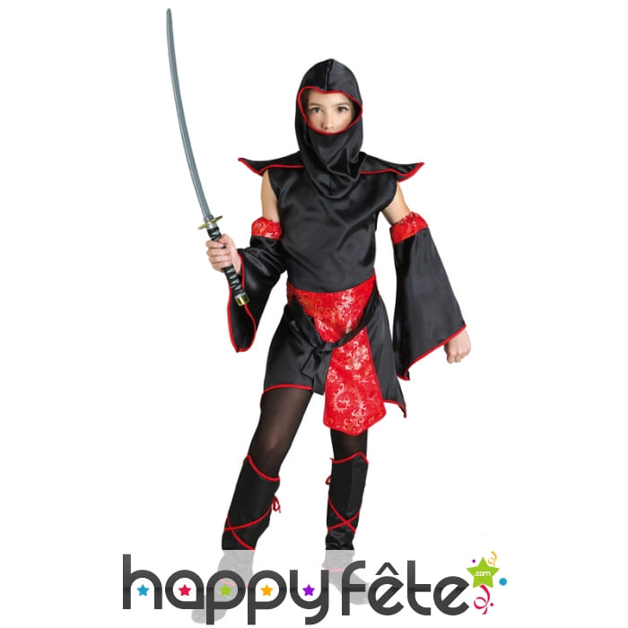 Déguisement de petite ninja
