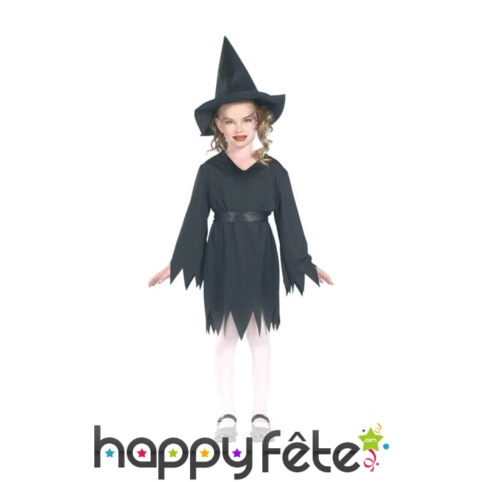 Déguisement de petite sorcière
