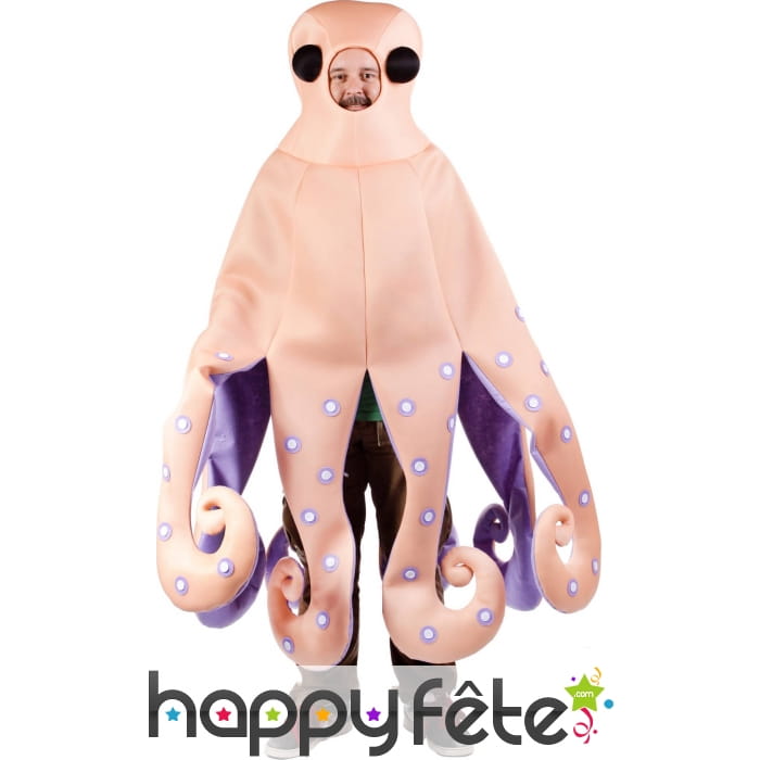 Déguisement de pieuvre pour adulte