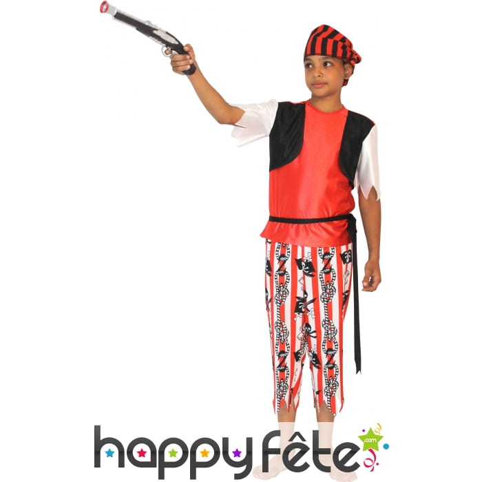 Déguisement de pirate pour enfant. 1er prix