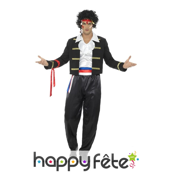 Déguisement de playboy romantique années 80